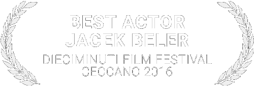 Best Actor Jacek Beler - Dieciminuti Film Festival 2016